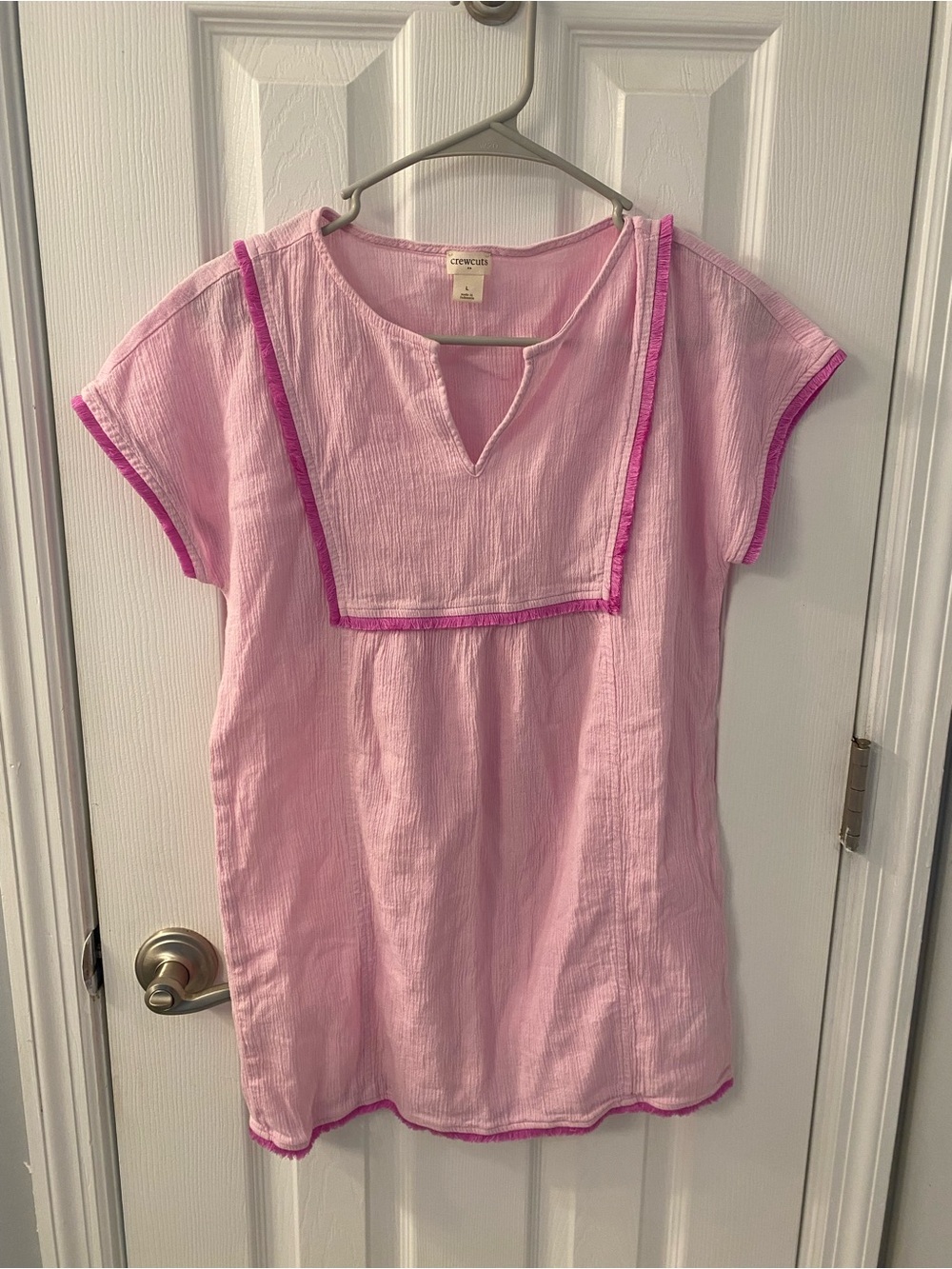 JCrew - Crewcuts Light Pink Gauze Swim Coverup